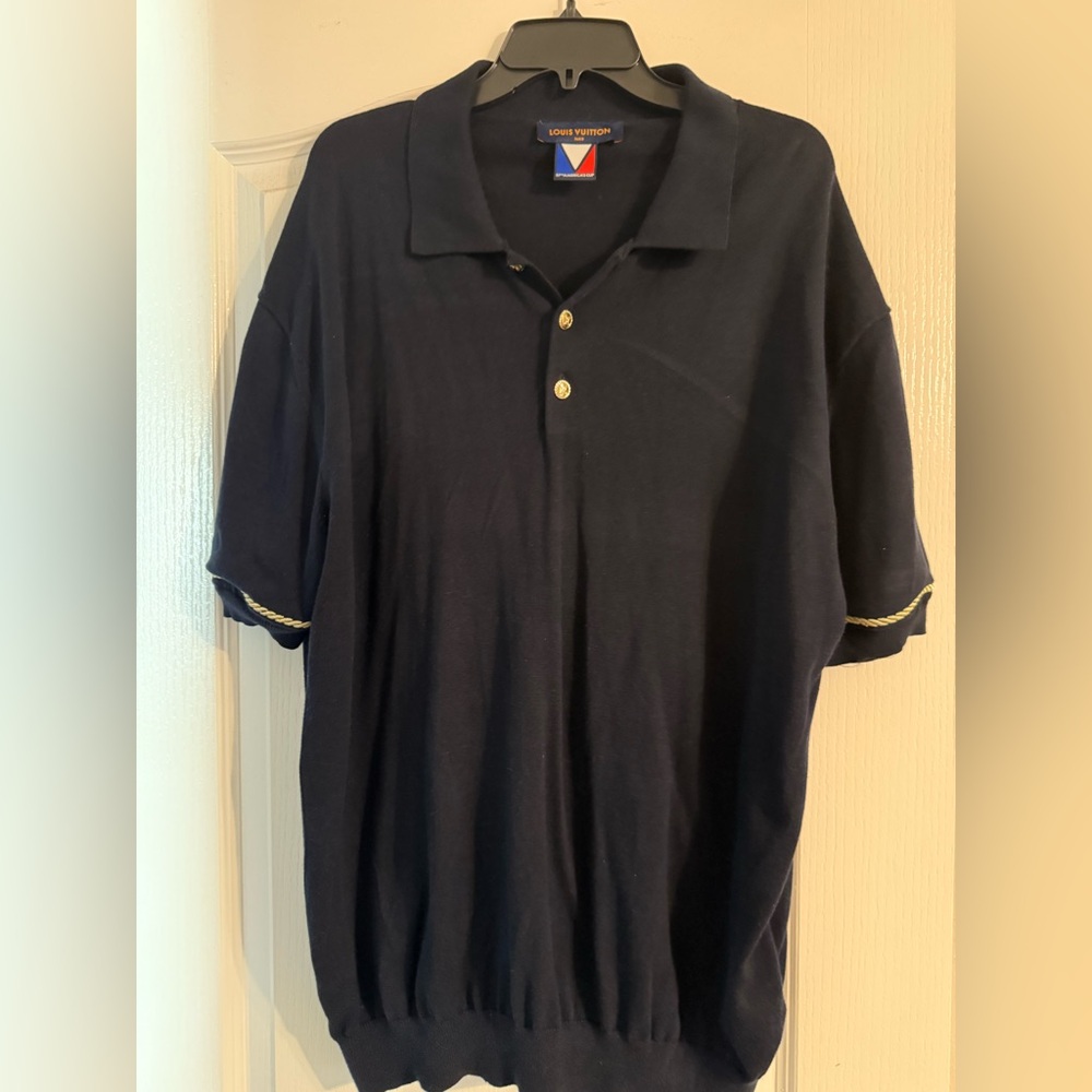 Navy Blue Garment Made in Italy Louis Vuitton